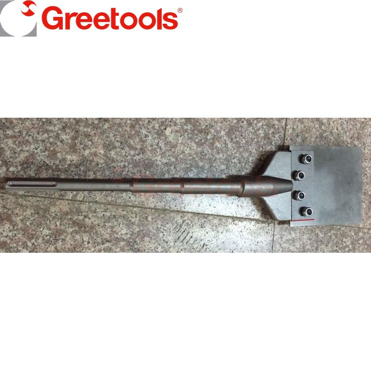 SDS Max Shank Floor Scraper Chisels from China manufacturer Greet Power Industry Co., Limited.